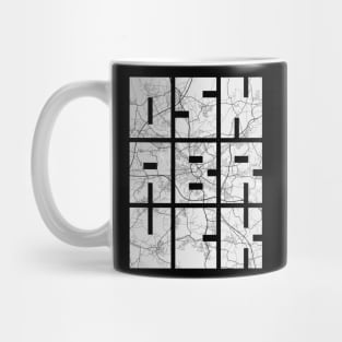 Osnabrück, Germany City Map Typography - Light Mug